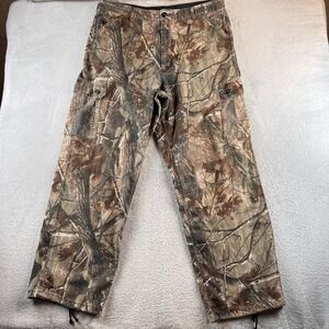 Liberty Realtree AP All Purpose Camo Cargo Pants size L 38x31 outdoor